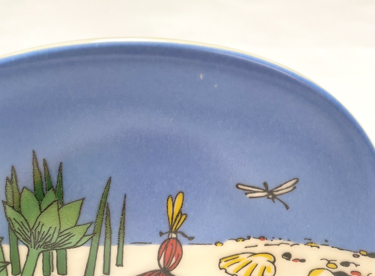 ARABIA ムーミン Little My Swimming アラビア moomin wall