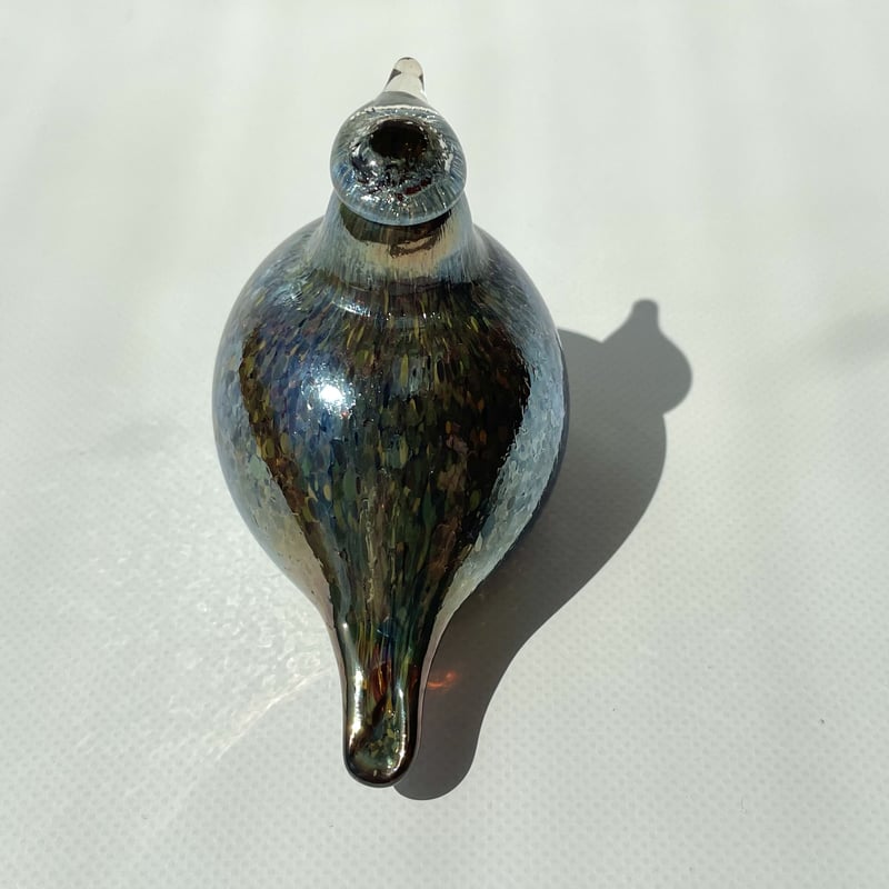 Oiva Toikka Golden-Crested Kinglet ラスター① やや大きめ  