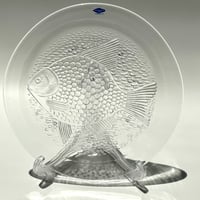 Nuutajarvi ヌータヤルヴィ Inkeri Toikka Ahti 26cmプレート