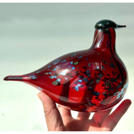 iittala Oiva Toikka Ruby bird バード オイバ・トイッカ 送料込