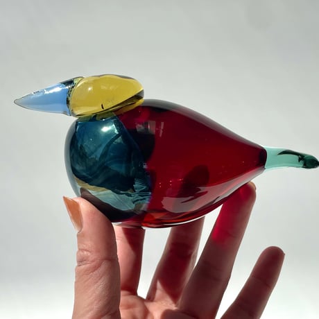 Nuutajarvi オイバ・トイッカ Queen fisher 2005-2007年 ヌータヤルヴィ バード  Oiva Toikka