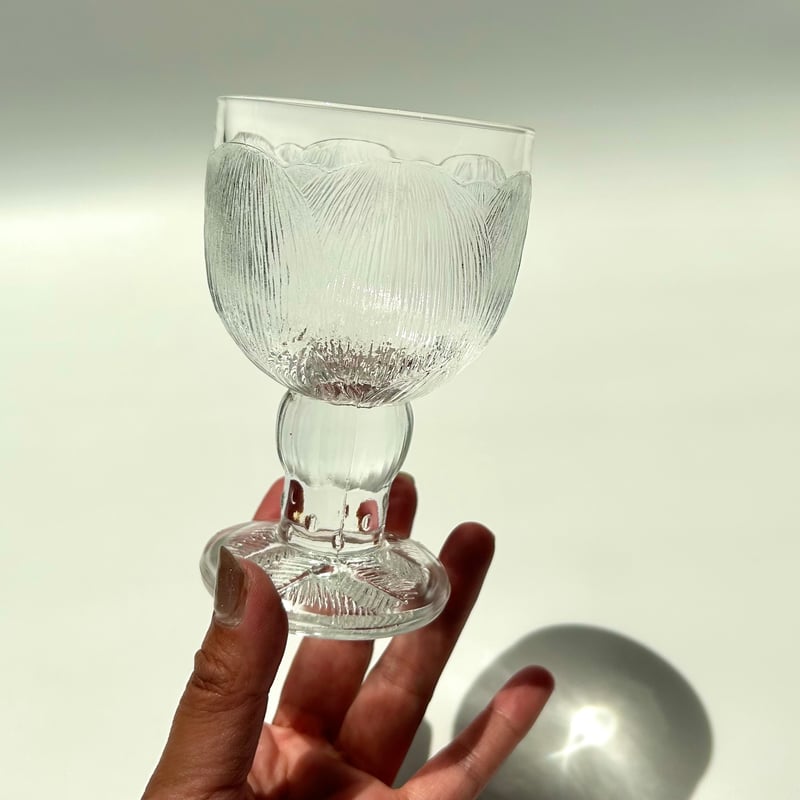Nuutajarvi Oiva Toikka Pioni ワイングラス ① オイバ
