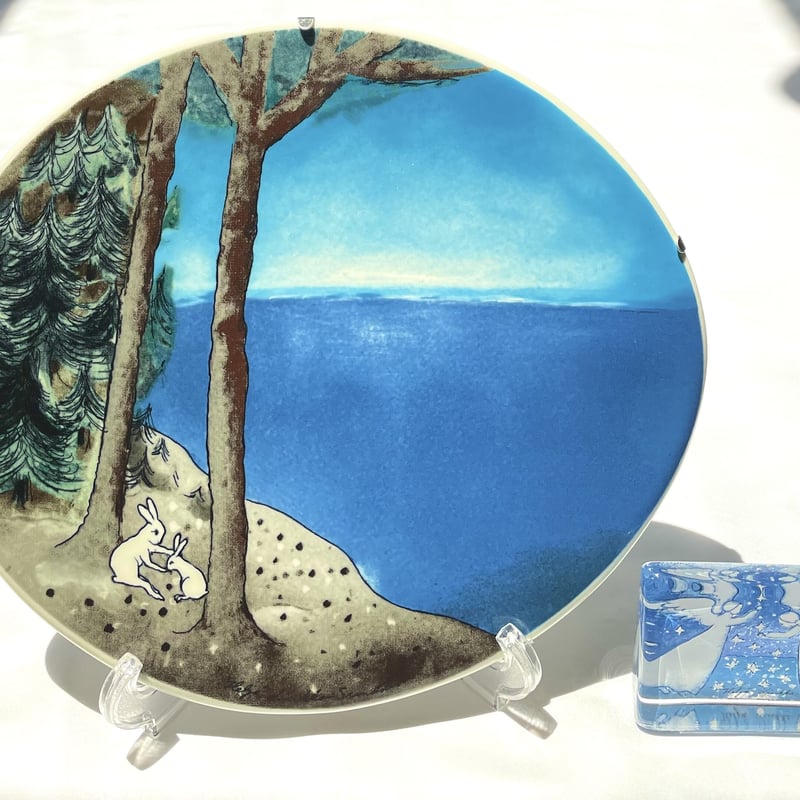 【希少品】ARABIA ヘルヤ \"Pieni kansanlaulu\" 陶板画 ARABIA - 【希少品】ARABIA ヘルヤ 