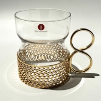 iittala Tsaikka Timo Sarpaneva 24Karaatti（ゴールド） グラス②