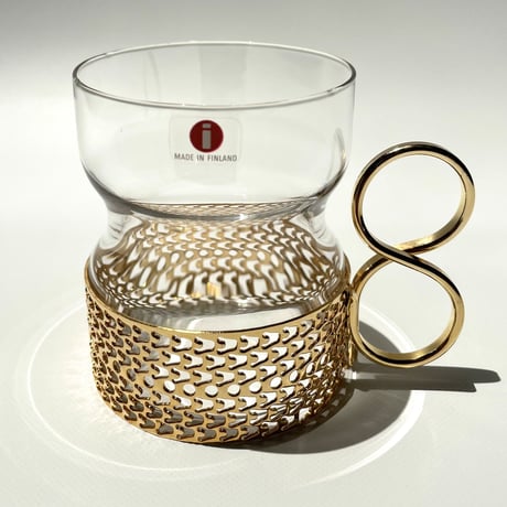 iittala Tsaikka Timo Sarpaneva 24Karaatti（ゴールド） グラス②
