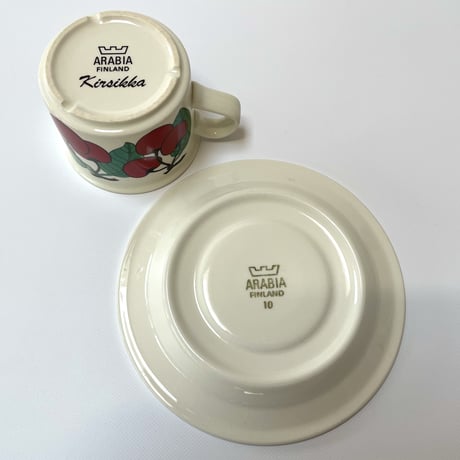 ARABIA Kirsikka Coffee C&S ② アラビア
