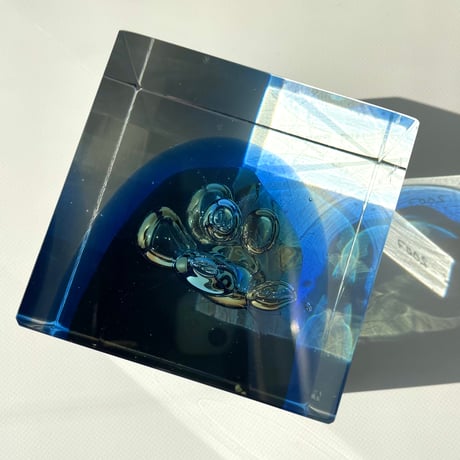 Nuutajarvi Oiva Toikka 2007 Cube オイバ・トイッカ 送料込