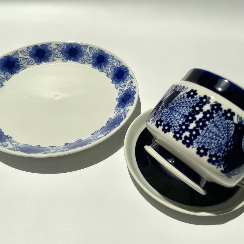 ARABIA アラビア Malva(マルヴァ) 23.5cmプレート Esteri Tomul