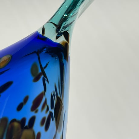 別注 Nuutajarvi  Oiva Toikka バード Sinikki 送料込 / iittala Birds ブルー  オイバ・トイッカ