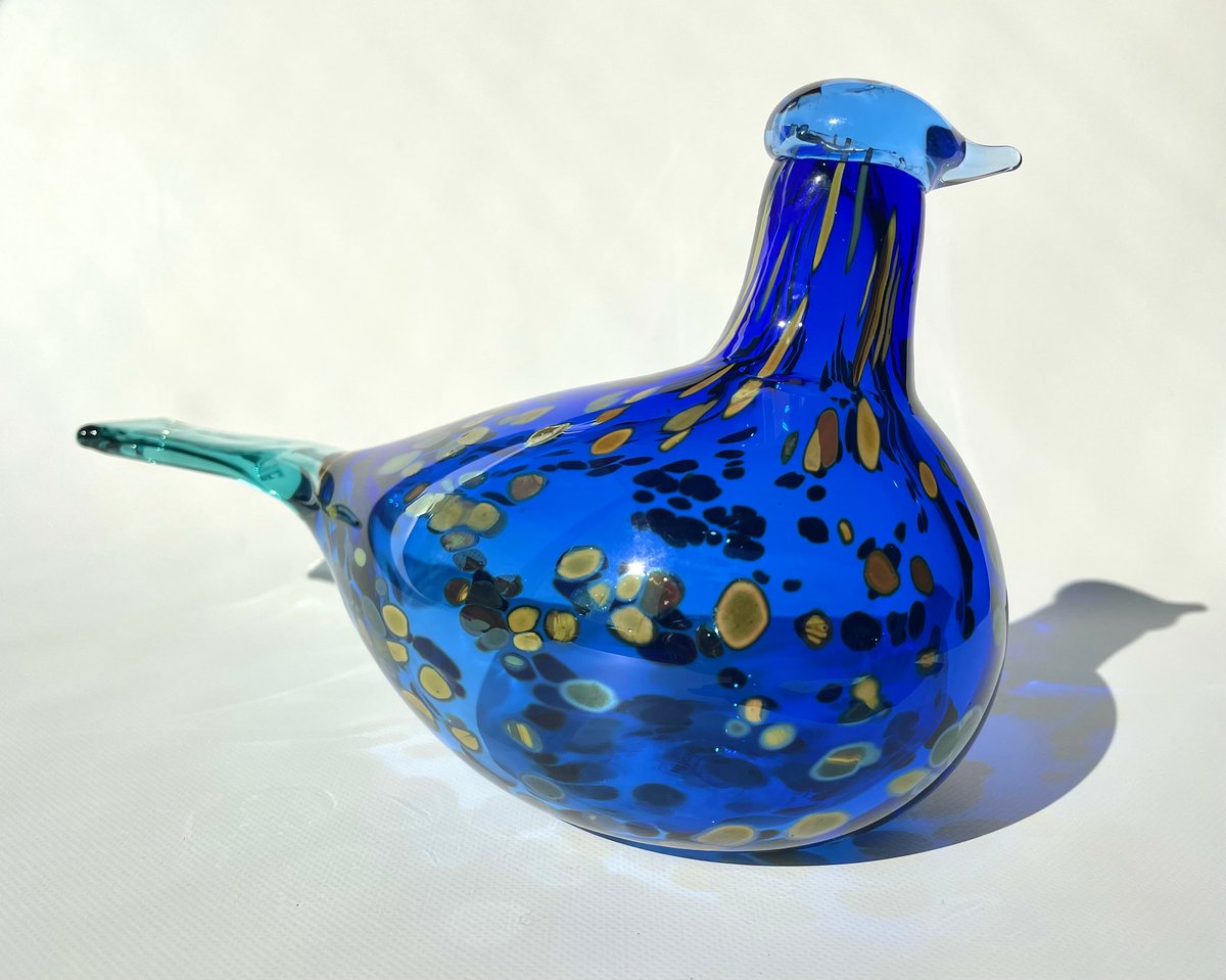  bird イッタラ バード　Sinikki シニッキ iittala Sinikki Oiva Toikka バード Vantaan 2002 北欧家具talo
