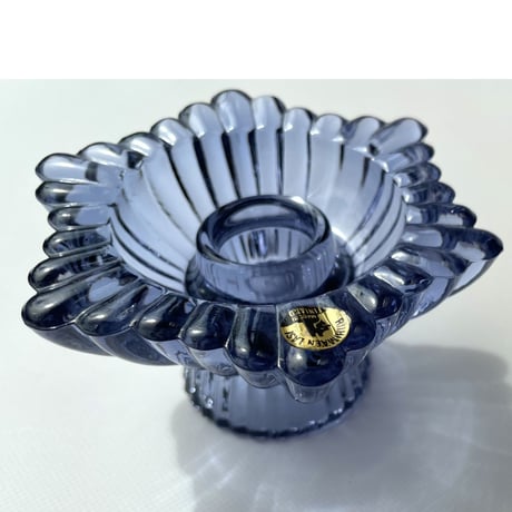 Riihimaen lasi キャンドルホルダー ライラック Lilac candle holder