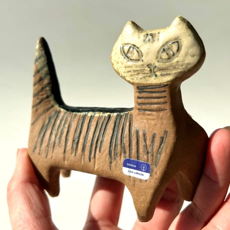 ご予約品 Lisa Larson リサ・ラーソン Lilla Zoo シリーズ KATT/ 4つ脚で立つネコ