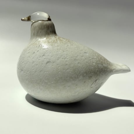 Oiva Toikka  Willow Grouse / ライチョウ ① バード オイバ・トイッカ Nuutajarvi