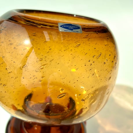 Nuutajarvi カイ・フランク Sargasso ベース N 420 Kaj Franck ブラウン