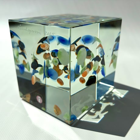 Nuutajarvi Oiva Toikka オイバ・トイッカ  2005 アニュアルキューブ ヌータヤルヴィ 送料込