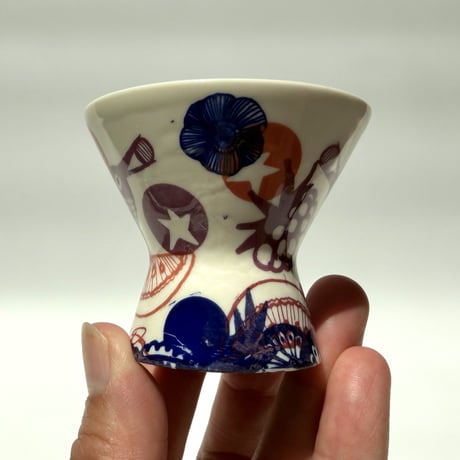 Heini Riitahuhta 鳥＆フルーツモチーフ 2way cup ① ヘイニ・リータフフタ