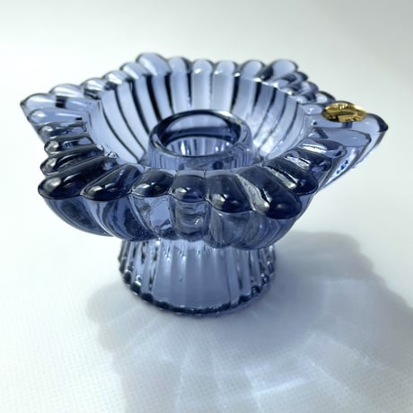 Riihimaen lasi キャンドルホルダー ライラック Lilac candle holder