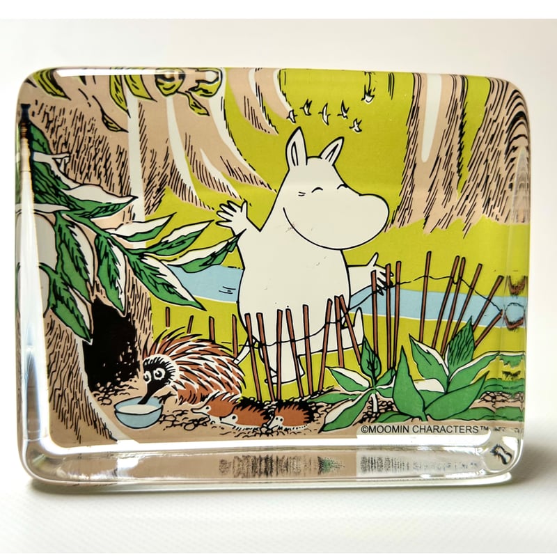  イッタラ ガラスカード スノークのお嬢さん Iittala イッタラ ムーミン ガラスカード 