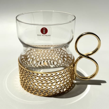 iittala Tsaikka Timo Sarpaneva 24Karaatti（ゴールド） グラス②