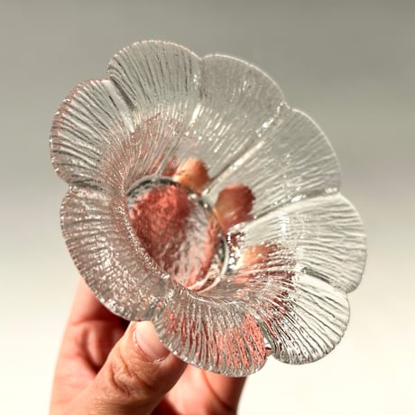 Mäntsälän Lasisepät Pertti Kallioinen 花　キャンドルホルダー