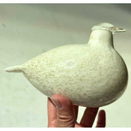 Nuutajarvi  Oiva Toikka Willow Grouse バード オイバ・トイッカ