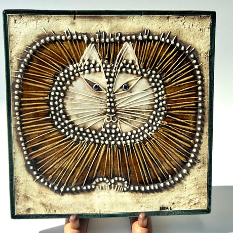 リサラーソン　ヴィンテージ　陶板　白鳥 リサラーソンヴィンテージ陶板白鳥