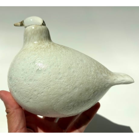 Oiva Toikka  Willow Grouse / ライチョウ ① バード オイバ・トイッカ Nuutajarvi