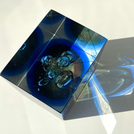 Nuutajarvi Oiva Toikka 2007 Cube オイバ・トイッカ 送料込