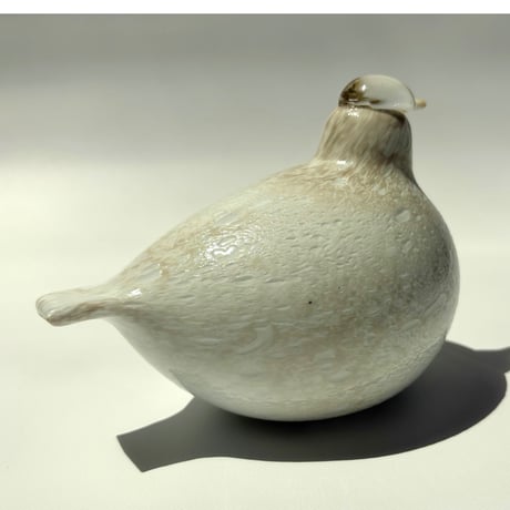 Oiva Toikka  Willow Grouse / ライチョウ ① バード オイバ・トイッカ Nuutajarvi