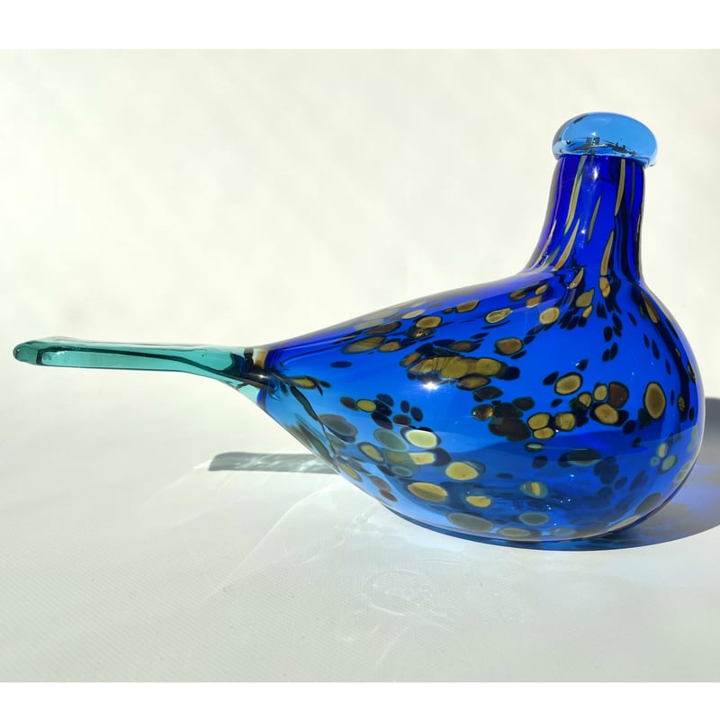 別注 Nuutajarvi Oiva Toikka バード Sinikki 送料込 / ii