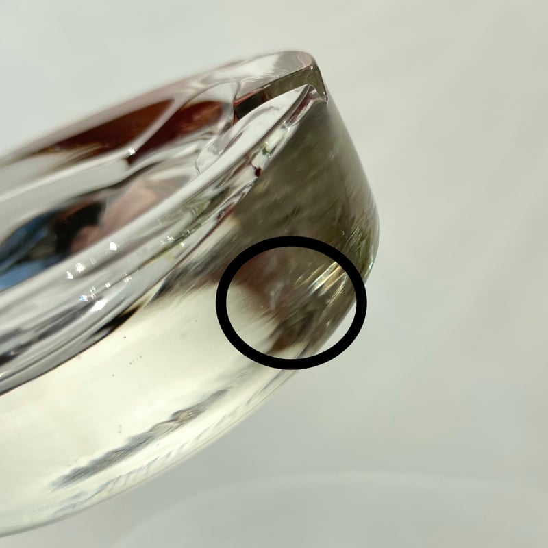 Nuutajarvi カイ・フランク Ruuturitarプレート クリア