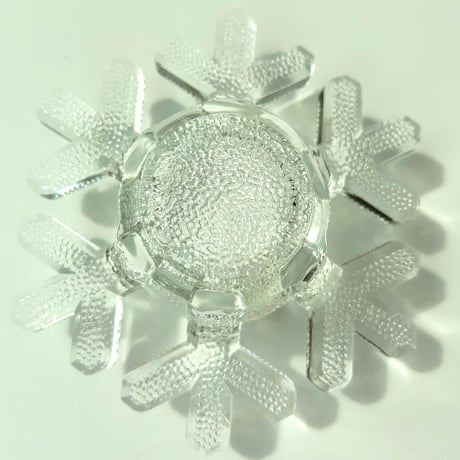 iittala イッタラ Valto Kokko ヴァルト・コッコ 雪の結晶型 キャンドルホルダー