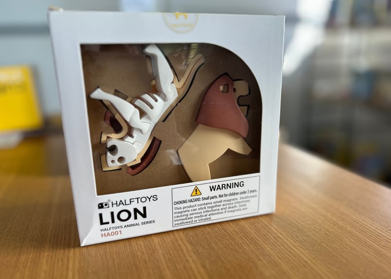 ハーフトイズ ライオン | ki no omochaspace hami【木のおもちゃ