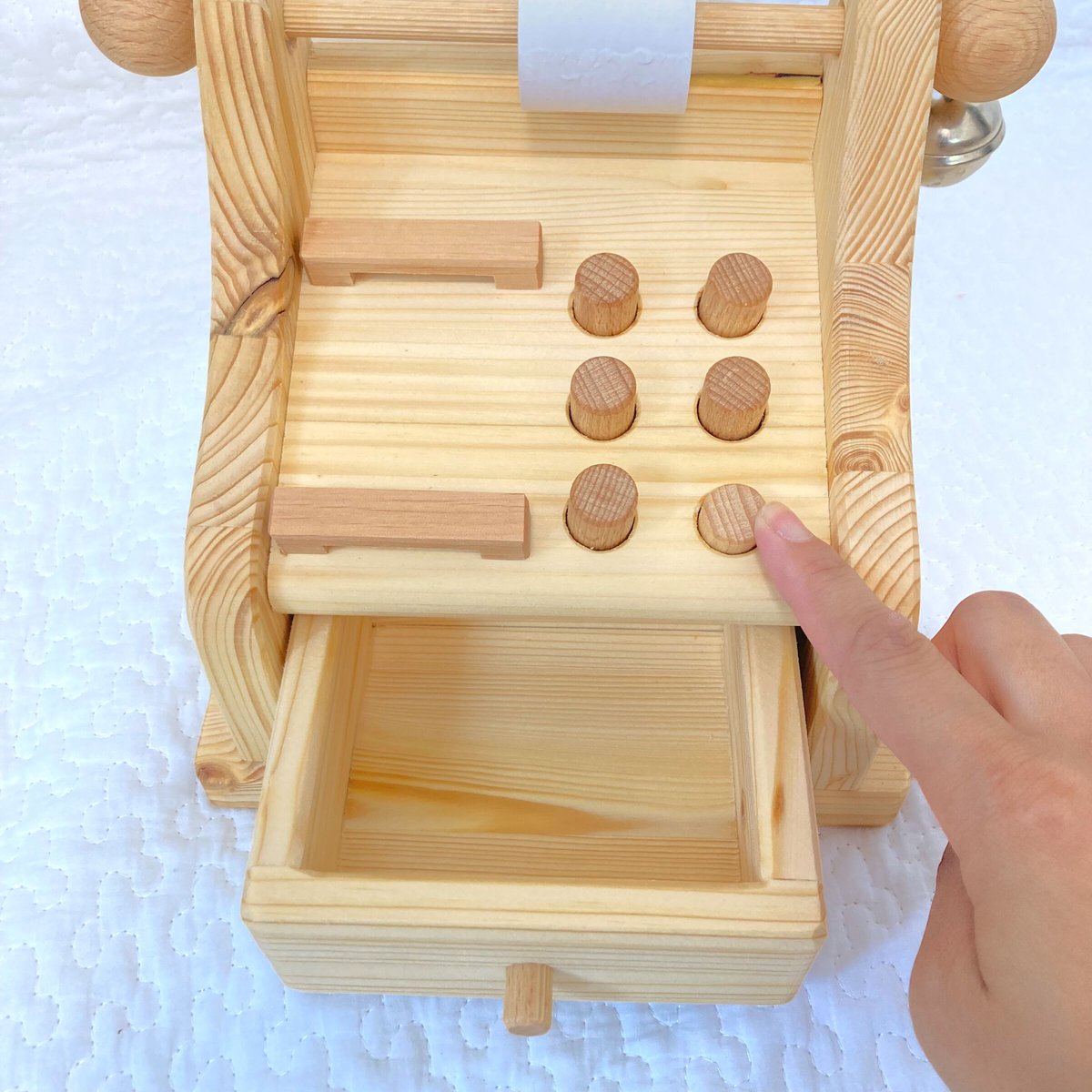 木製レジスター / ドライブラッター社 | ki no omochaspace hami【木の