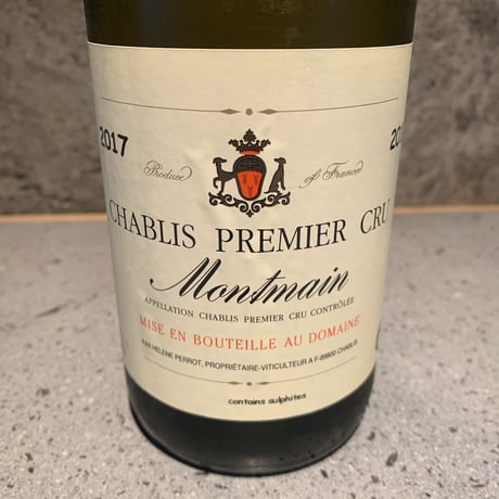 CHABLIS PREMIER CRU MONTMAIN 2017／DOMAINE Hélène Perrot（ドメーヌ・エレーヌ・ペロ）