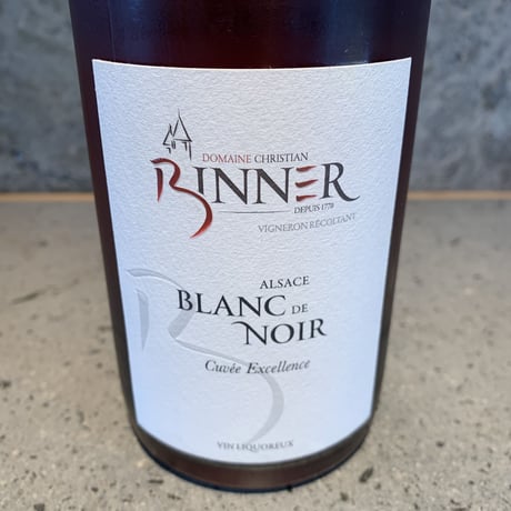 Blanc de Noir Cuvée Excellence 2010 ／Christian Binner （クリスチャン・ビネール）
