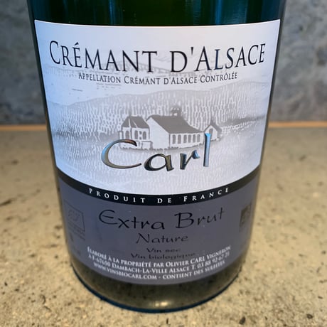 Crémant d'Alsace Extra Brut 2019／OLIVIER CARL（オリヴィエ・カルル）