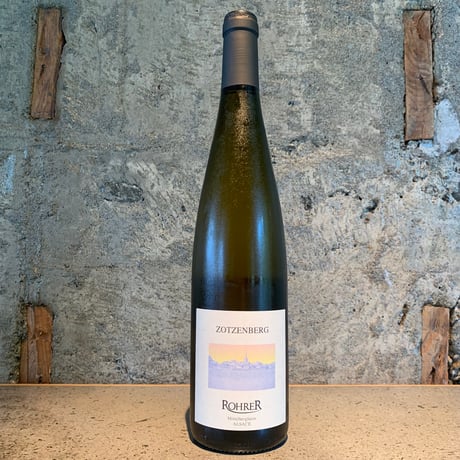 Sylvaner Grand Cru "Zotzenberg" 2019／ANDRE ROHRER（アンドレ・ロレール）