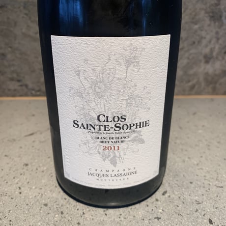 Clos Sainte-Sophie 2011／Jacques Lassaigne （ジャック・ラセーニュ）