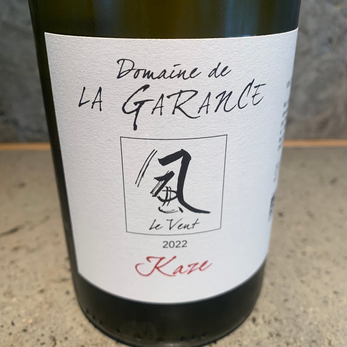 Cuvee Kaze Chardonnay 2024／Domaine de La Garanc