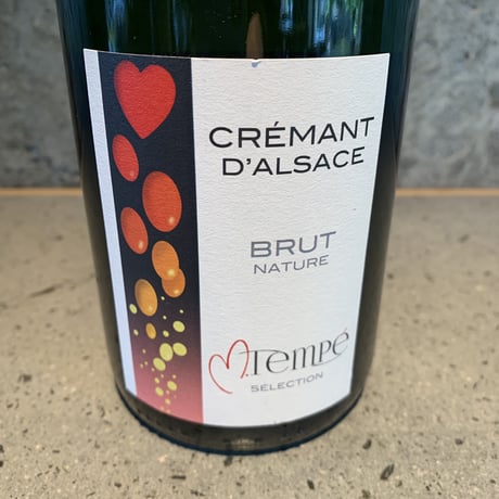 Cremant D'Alsace Brut Nature Selectionne Par／Marc Tempe（マルク・テンペ）