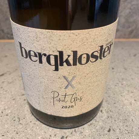 Pinot Gris 2020／WG Bergkloster（ヴァイングート・ベルククロシュター）