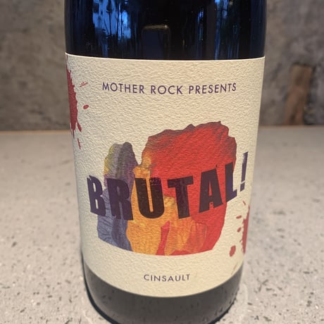 Brutal Red 2020／Mother Rock Wines（マザー・ロック・ワインズ）