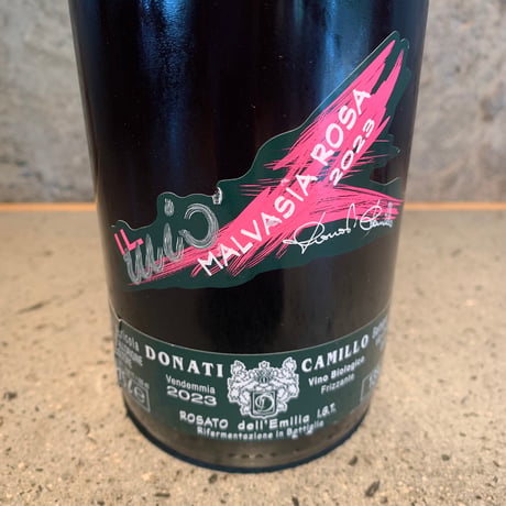 Malvasia Rosa Frizzante 2023／Camillo Donati（カミッロ・ドナーティ）