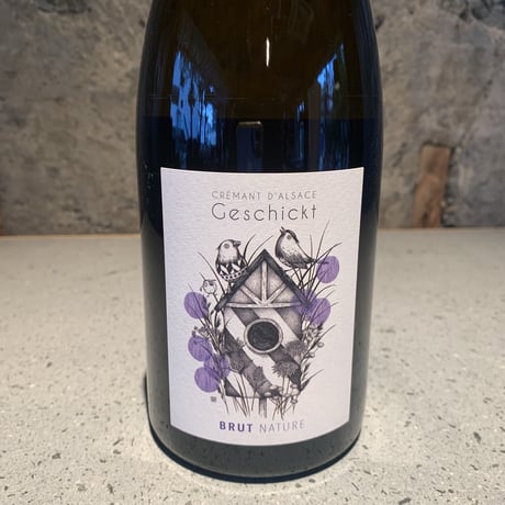 CRÉMANT BRUT NATURE ／DOMAINE GESCHICKT （ドメーヌ・ゲシクト）