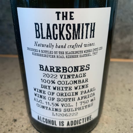 BareBones Colombar 2022／The Black Smith（ザ・ブラック・スミス）