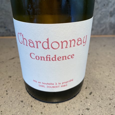 Chardonnay Confidence 2020／Domaine Joubert（ドメーヌ・ジョベール）