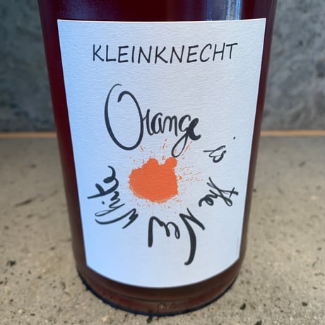 Orange is the New White 2022／Kleinknecht（クラインクネヒト）