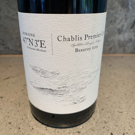 Chablis Premier Cru Beauroy 2019／Domaine 47N3E（ドメーヌ・キャホンセット・エヌ・トワ・ウ）