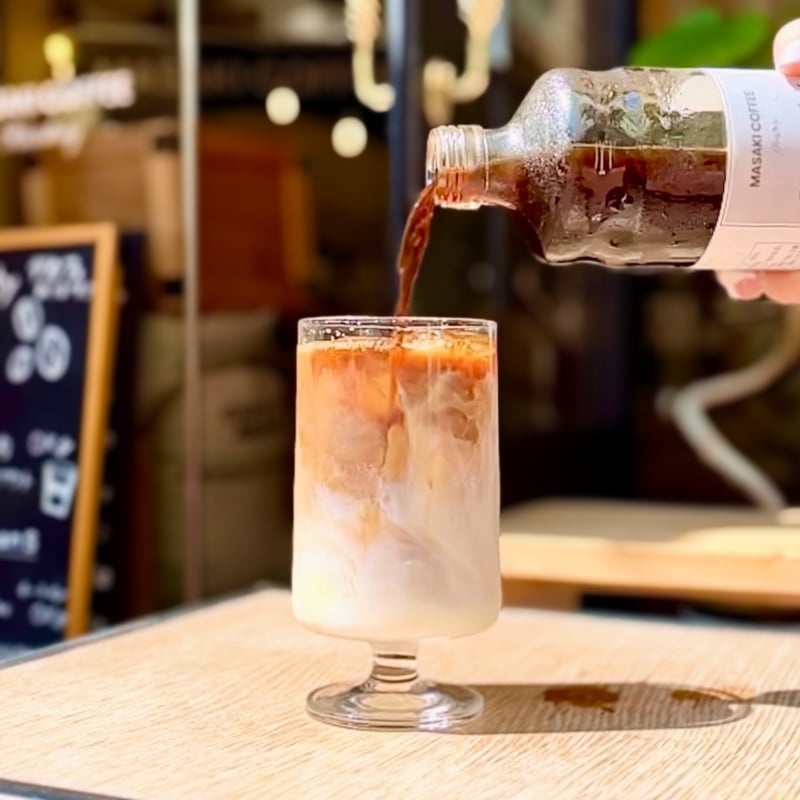 贈答用】深煎りリキッドアイスコーヒーとカフェオレベースの